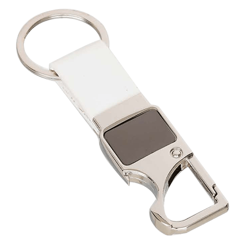 white-keychain
